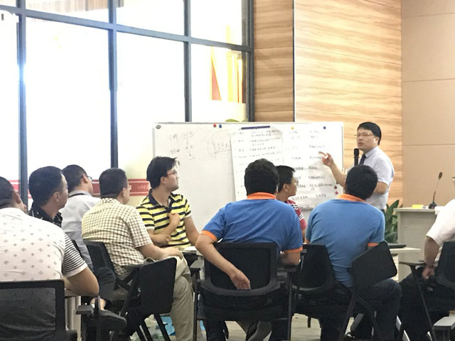 江蘇某新材料公司解決問題的8步法（8D）實戰培訓圓滿完成